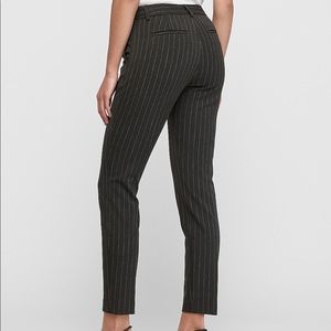 black/white dress pant